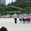 運動会　№15　赤白青対抗リレー（低学年）