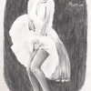 【イラスト】マリリン・モンロー（Marilyn Monroe）