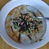 備蓄のおかゆで朝ごはん。おかゆを備蓄する理由。