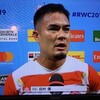 W杯ラクビー　アイルランド戦