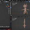 スカルプトモードで龍をつくる　その10