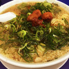 息子とラーメン　大盛りすぎ！