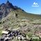 北海道登山　快晴の駒ケ岳登山