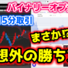 バイナリーオプション「まさか⁉予想外の勝ち方！」15分取引