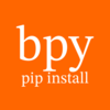 Installing bpy via pip: Blender Python
