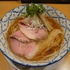 2021年ラーメン始め。野々市市扇が丘にある自家製麺TERRAで、限定メニュー鮮魚の中華そば。