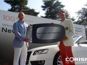 アウディ ジャパン、石川 遼 選手に「アウディ A5 カブリオレ」をプレゼント！