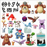 立体ポケモン図鑑 ニドラン 二ドリーナ ニドクイン ポケモン 