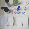ひっそりお片付け祭り 小物へ ( 生活用具、トイレと洗面所とお風呂のお掃除道具たち 編 )。