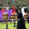 鎌倉街道武者行列の出陣式を見てきました。