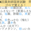 第104回薬剤師国家試験 問92をゴロで覚える