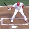 大谷翔平、バッターBOX後ろのラインを踏んで41号HR。