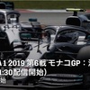 【ネタバレアリ】F1 2019 モナコGP決勝を観た話。