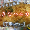 ベイシアのお惣菜『大きなハムカツ』は大判サイズで食べ応えがありました【丁寧レビュー】