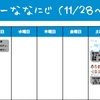 今週のナナニジ(11/28~12/4)