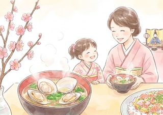 ひなまつりに「はまぐり」を食べる理由は？旬の選び方と砂抜きのコツ