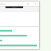 ListBoxで棒グラフ、MultiBindingを使ってListBox幅と要素幅を連動