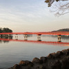 松島「絶景の館」に泊まり、松島湾に登る日の出を見ながら、福浦島をのんびりお散歩です。