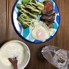 本日の朝昼晩   あまり食べずに