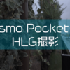 【DJI】Osmo Pocket 3のHLG撮影【HDR】