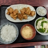 西川口の「あおき食堂」で唐揚げ定食を食べました🐤
