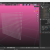 球体配列　21 x 21  blender 20240411