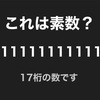 素数の謎に挑戦❗️    〜Kさんが計算してみたよ😊