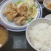 嘆きの唐揚げ定食