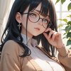 眼鏡を拝した後の帰り道で