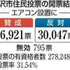 所沢・住民投票　エアコン設置　賛成多数-東京新聞(2015年2月16日) 