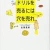 『ドリルを売るには穴を売れ』マーケティングの教科書を読んでいたらストレスがたまった話