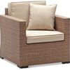 SALE Strathwood Griffen All-Weather Wicker Chair, Natural