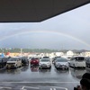 韮崎の虹