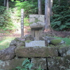 霊仙寺山から飯縄山へ　その壱　霊仙寺跡②