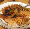 朝からナポリタンを作る