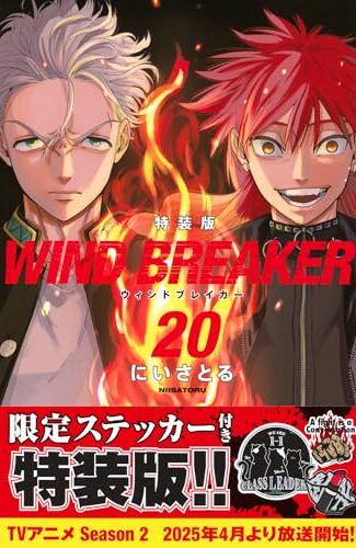 【漫画レビュー/感想/あらすじ】WIND BREAKER 20 特装版
