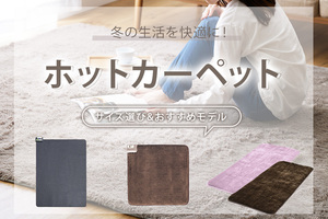 ホットカーペットおすすめガイド！1畳・2畳・3畳のサイズ選びと電気代・モデルを徹底比較【2025年版】