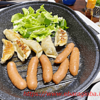 IH対応フライパンで焼きながら食べる