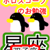 ふたりいる　双子座　星座　ホロスコープのお勉強