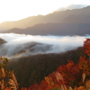 枝折峠の雲海（滝雲）