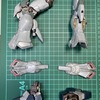 ウェザリング　ドライブラシ５　LEG UNITS　＃７３