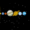 月の下に見えるのは、星？衛星？