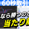 バイナリーオプション「これなら勝つのが当たり前！」60秒取引