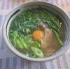 年越しは月見そばです