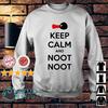 Pingu keep calm and noot noot shirt