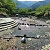 岐阜県大津谷公園へ川遊びに行ってきました