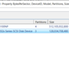 \\.\PHYSICALDRIVE1などWinの物理ディスク情報を調べる。
