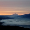 富士山と雲海