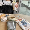 孫・花ちゃんと　リベンジ図書カード作りと「ハッピーセット」