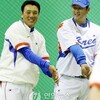 　　北京五輪代表、ソウル・蚕室野球場で初練習